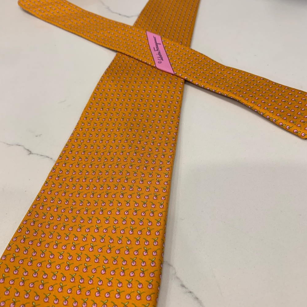 💯 Authentic Salvatore Ferragamo men’s tie 🔥